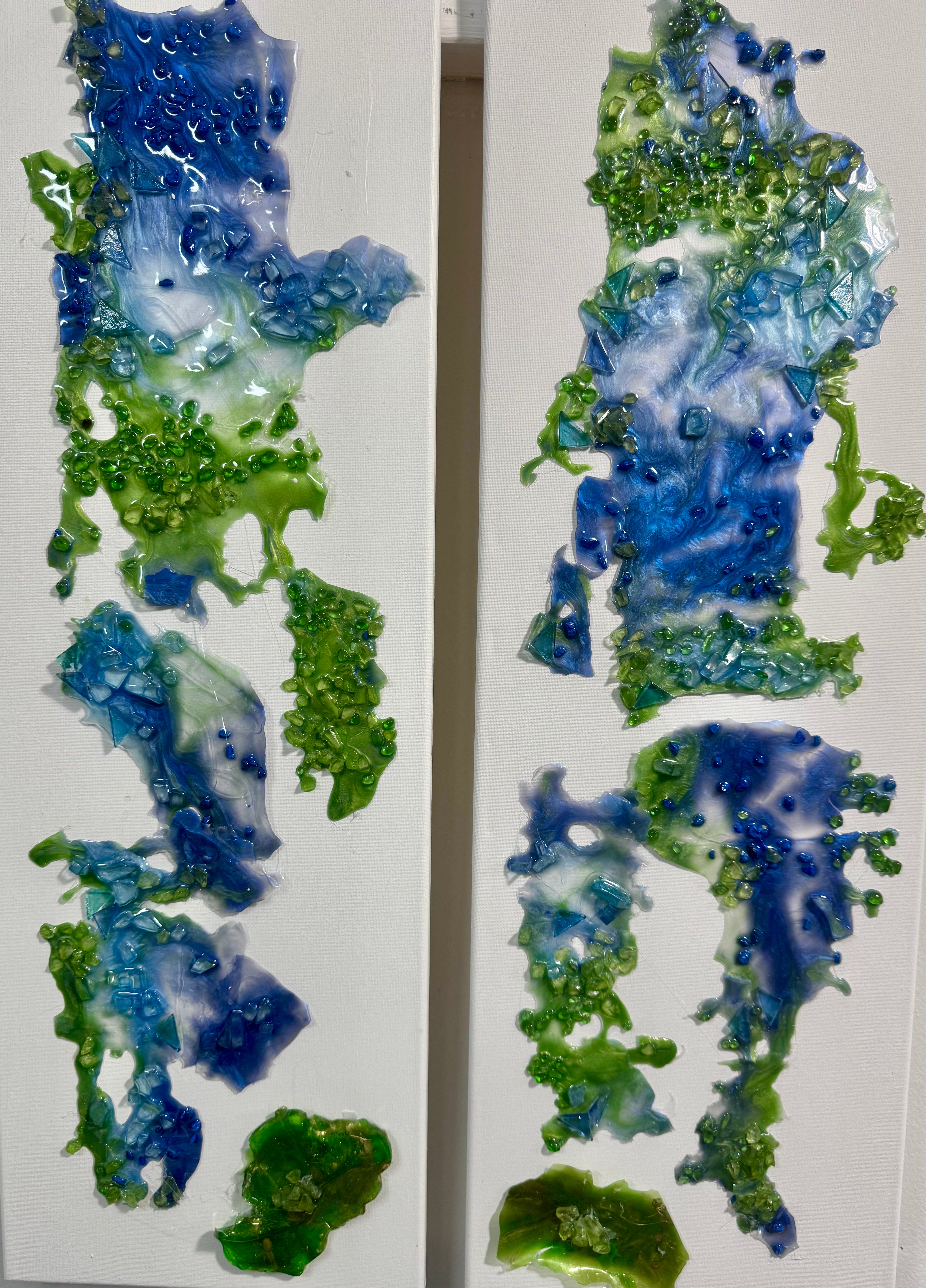 PRANA (SET OF 2- BLUE/GREEN)